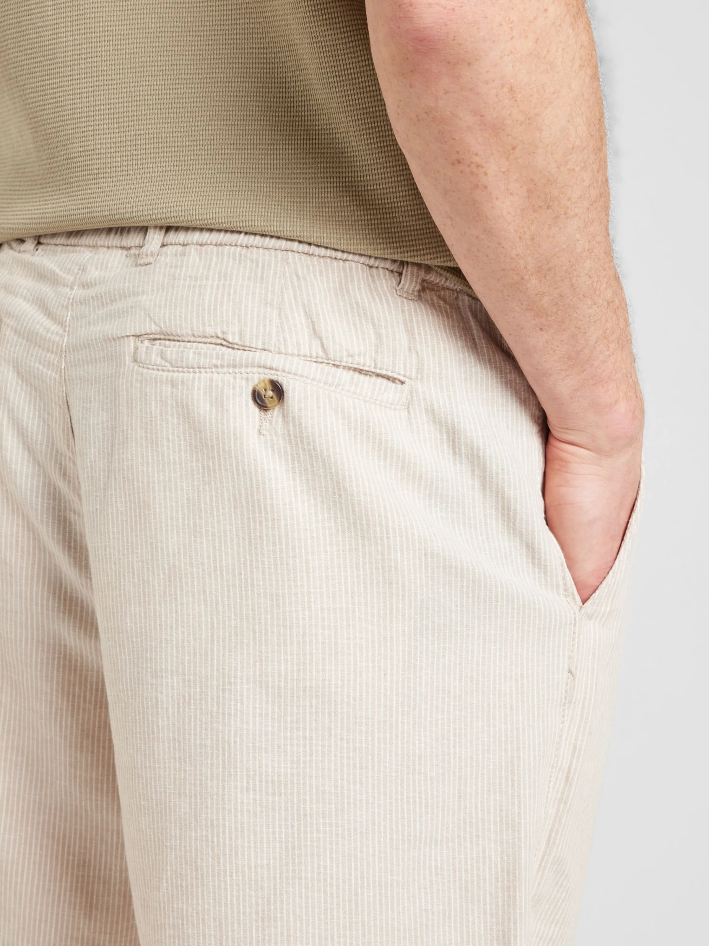 regular Pantalón Lindbergh en Beige