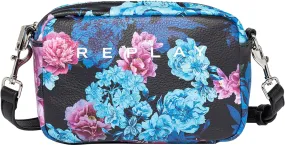 Replay FW3112.001 Bolso cruzado con estampado floral para mujer en negro multi