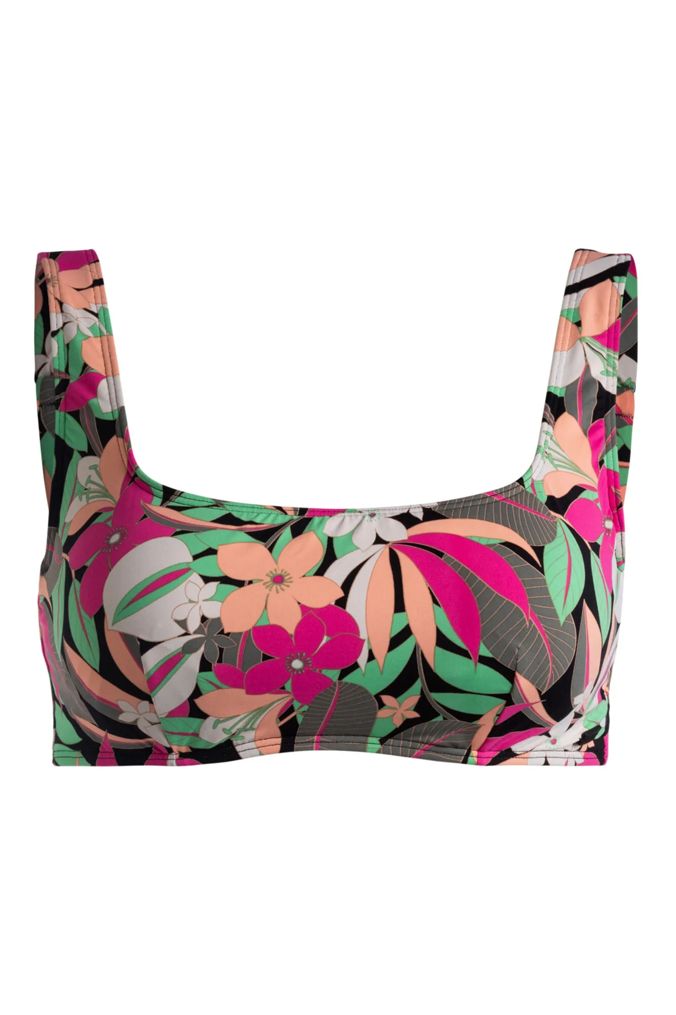 Roxy Top de bikini con copa D para Mujer - Printed Beach Classics