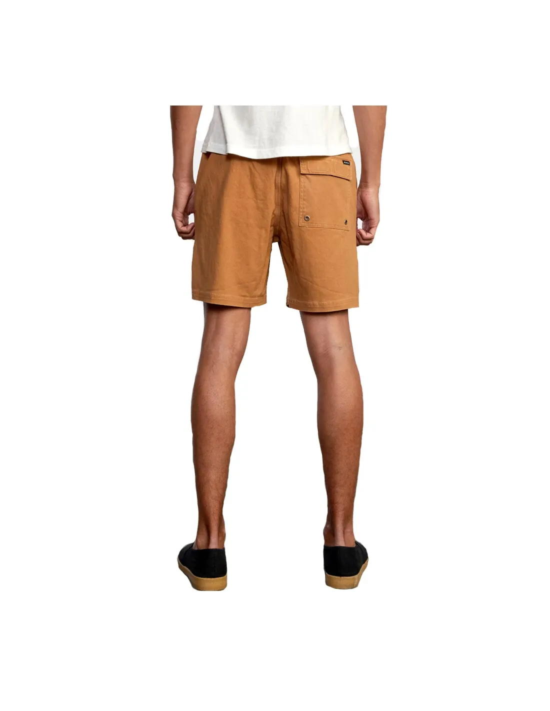 RVCA ESCAPE ELASTIC SHORT CAMEL