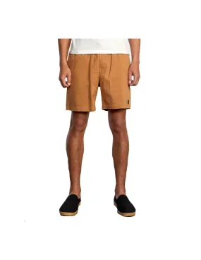 RVCA ESCAPE ELASTIC SHORT CAMEL