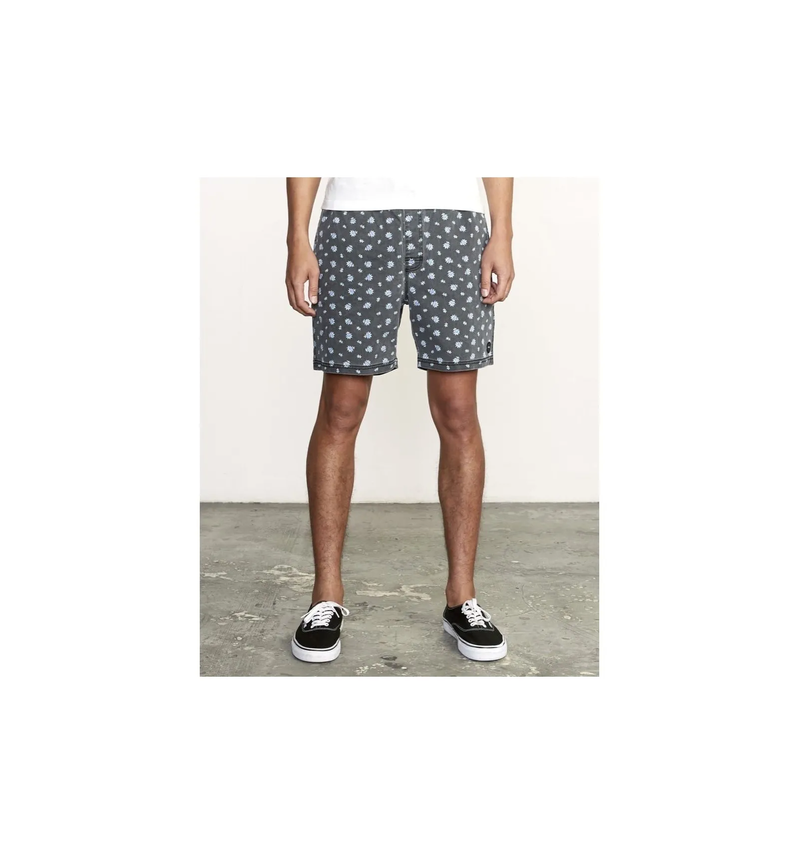 RVCA ESCAPE PRINT ELASTIC SHORT