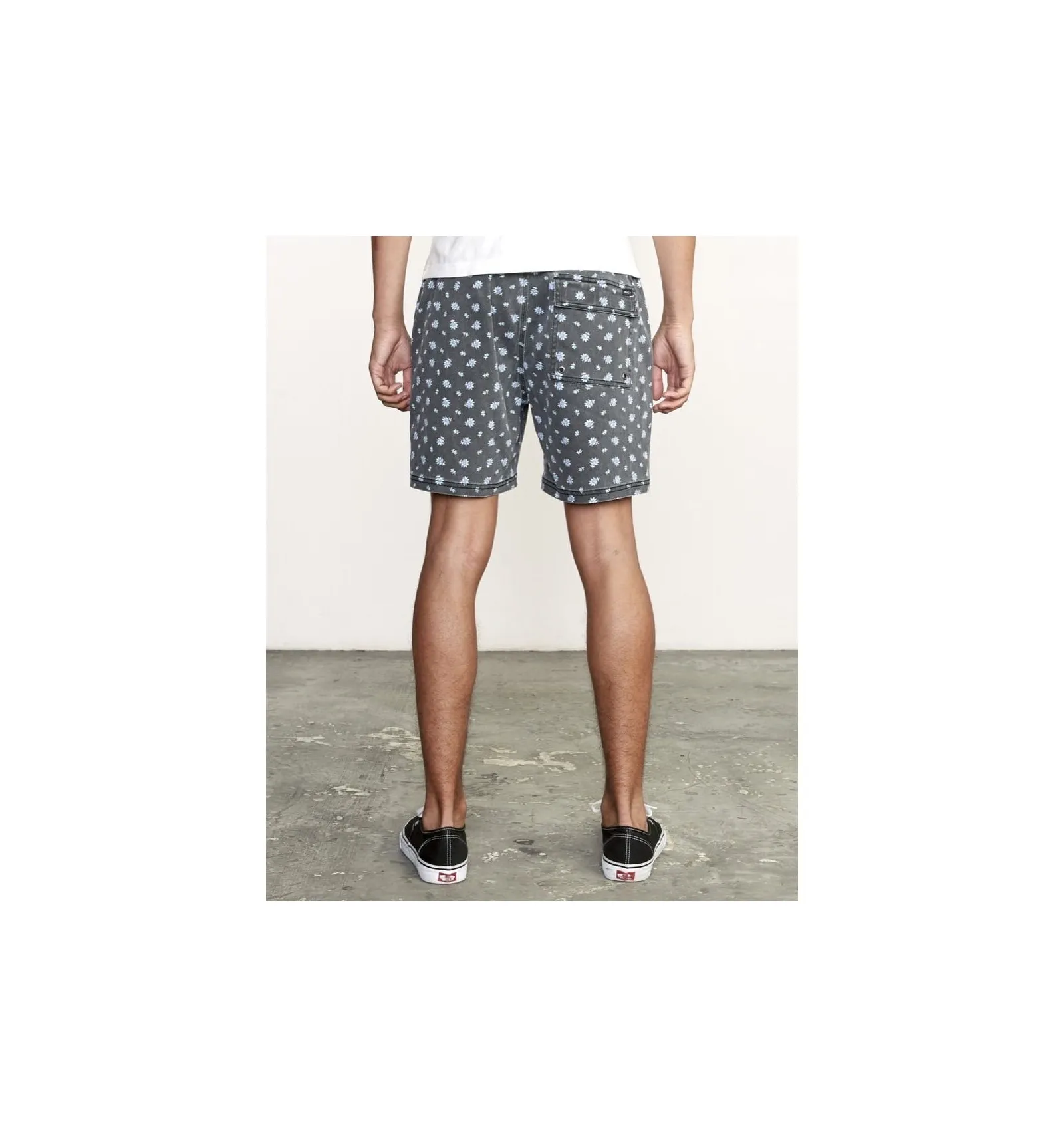 RVCA ESCAPE PRINT ELASTIC SHORT