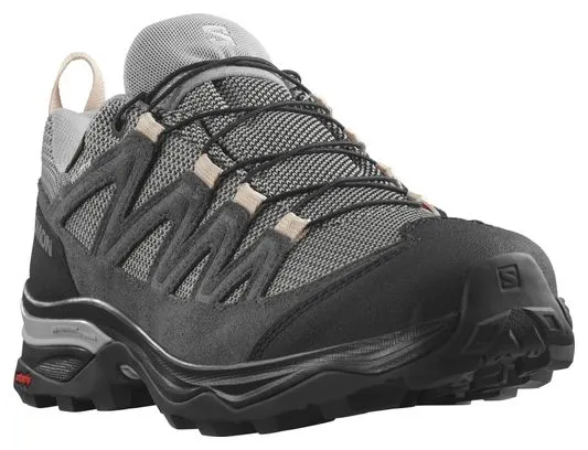 Salomon Salomon X Ward Leather Gore-Tex Zapatillas de montaña para mujer Gris