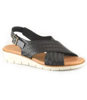 Sandalias de color negro para mujer