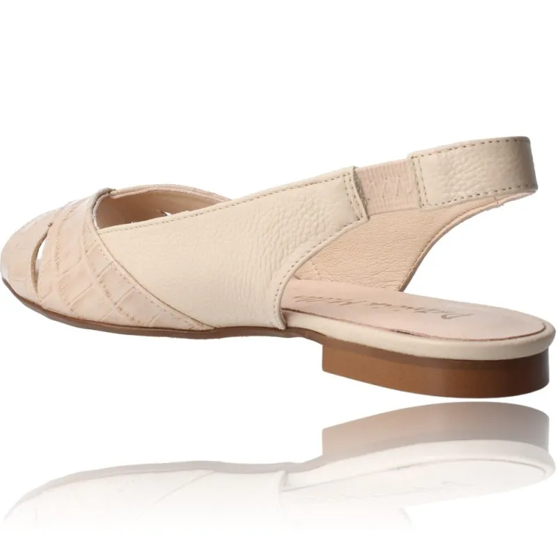 Sandalias Planas de Piel para Mujer de Patricia Miller 5542