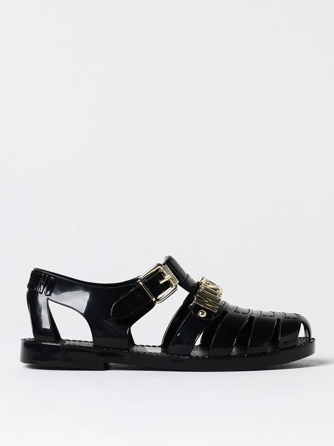 Sandalias planas mujer Moschino Couture