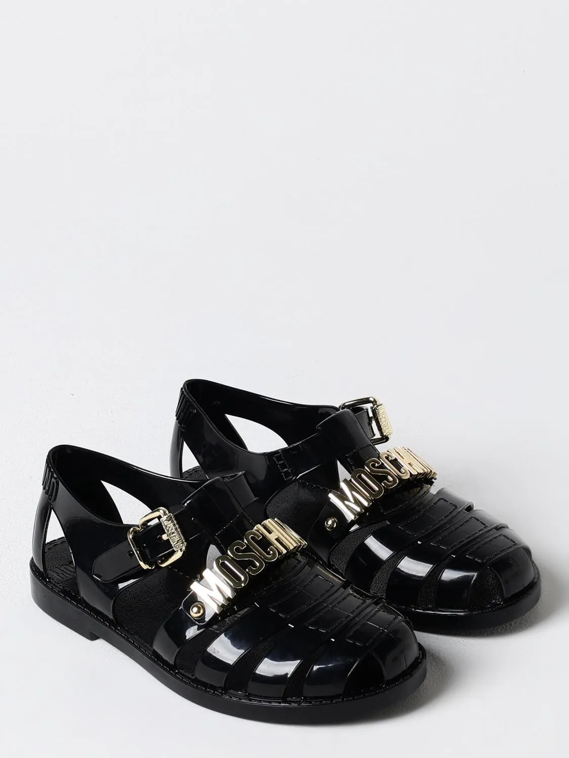 Sandalias planas mujer Moschino Couture