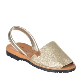 Sandalias Planas Popa California Mujer Oro