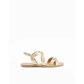 Sandalias planas PROF 183002 Dorado