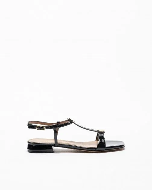 Sandalias planas PROF 232L Negro