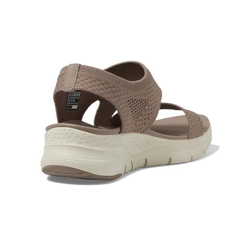 Sandalias Planas Skechers 119458 Mujer Marron