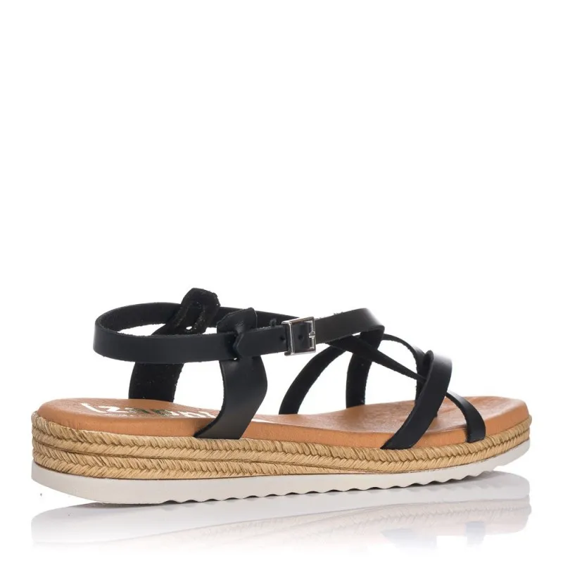 Sandalias Planas Zapp 5152 Mujer Negro