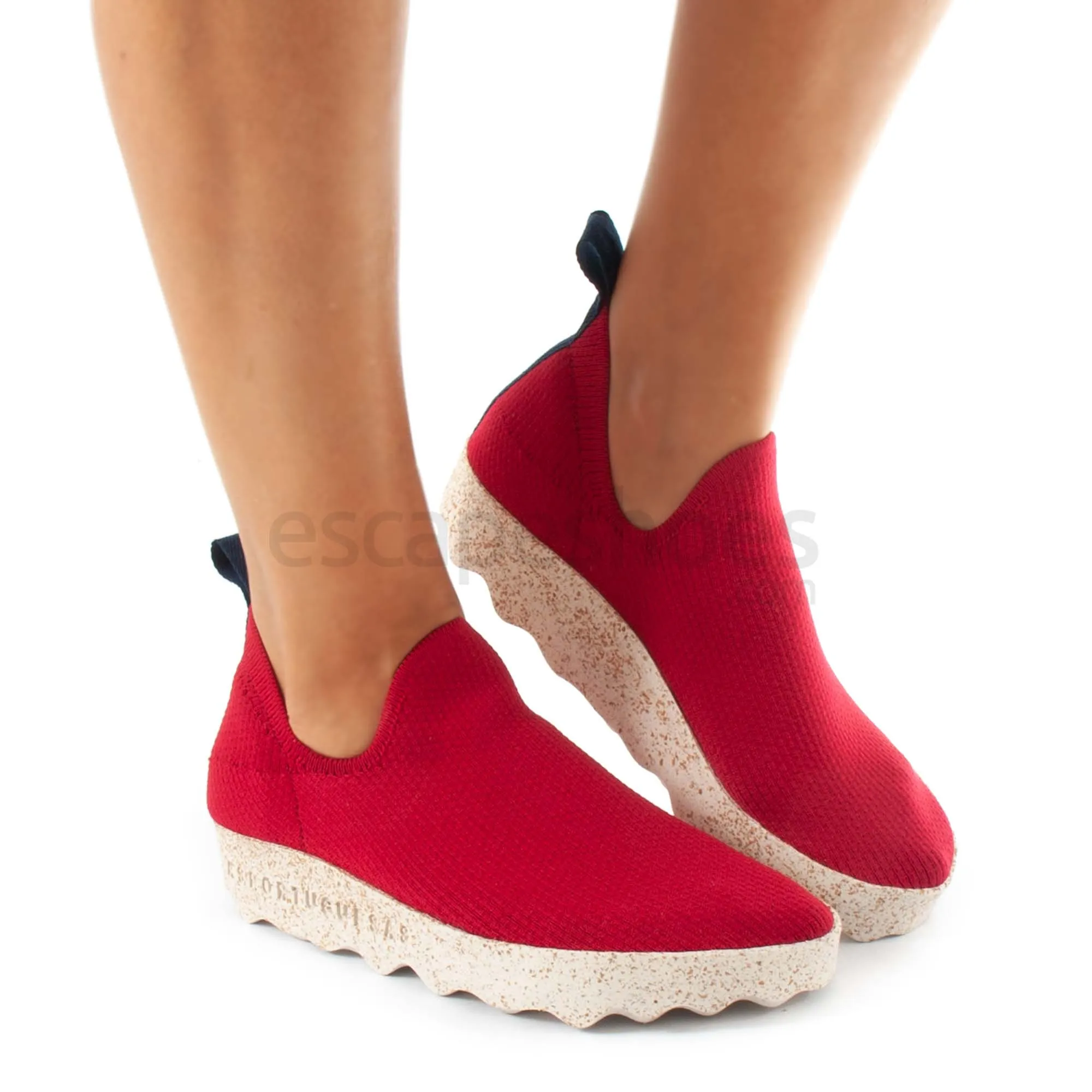 Sapatos ASPORTUGUESAS Care Recycled Elastic Red