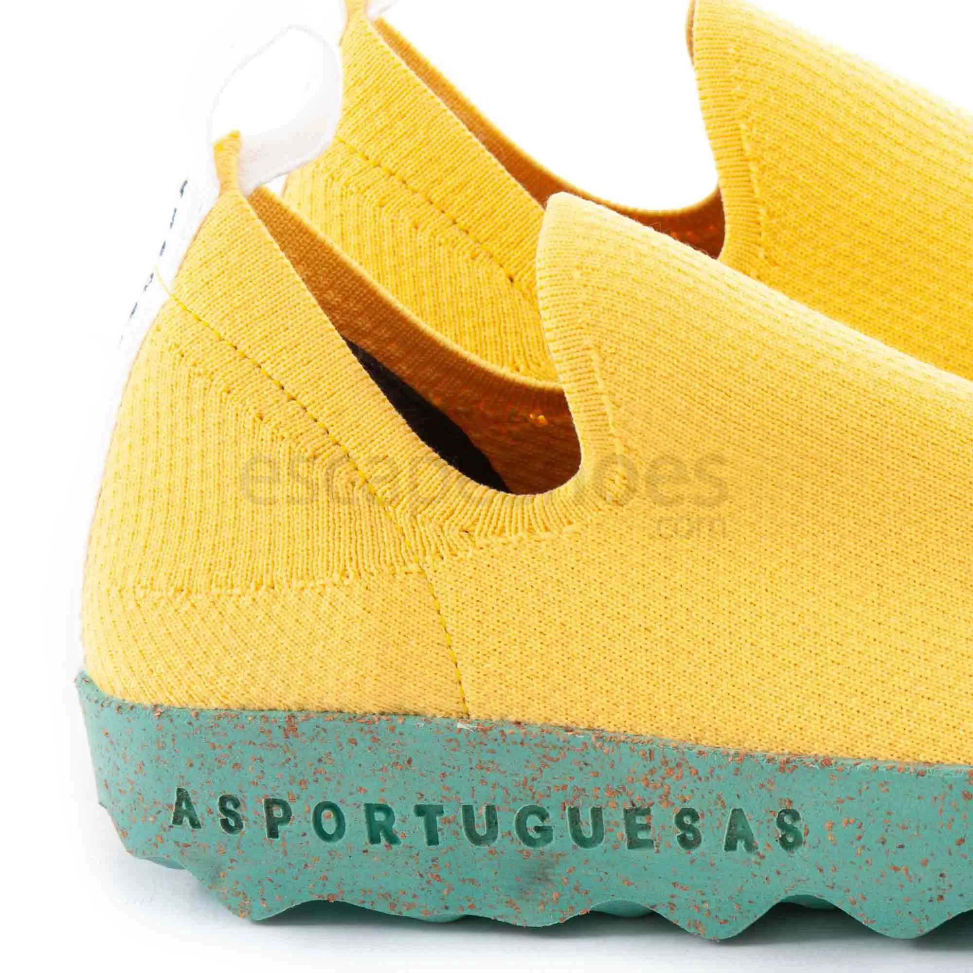 Sapatos ASPORTUGUESAS Care Recycled Elastic Royal Yellow