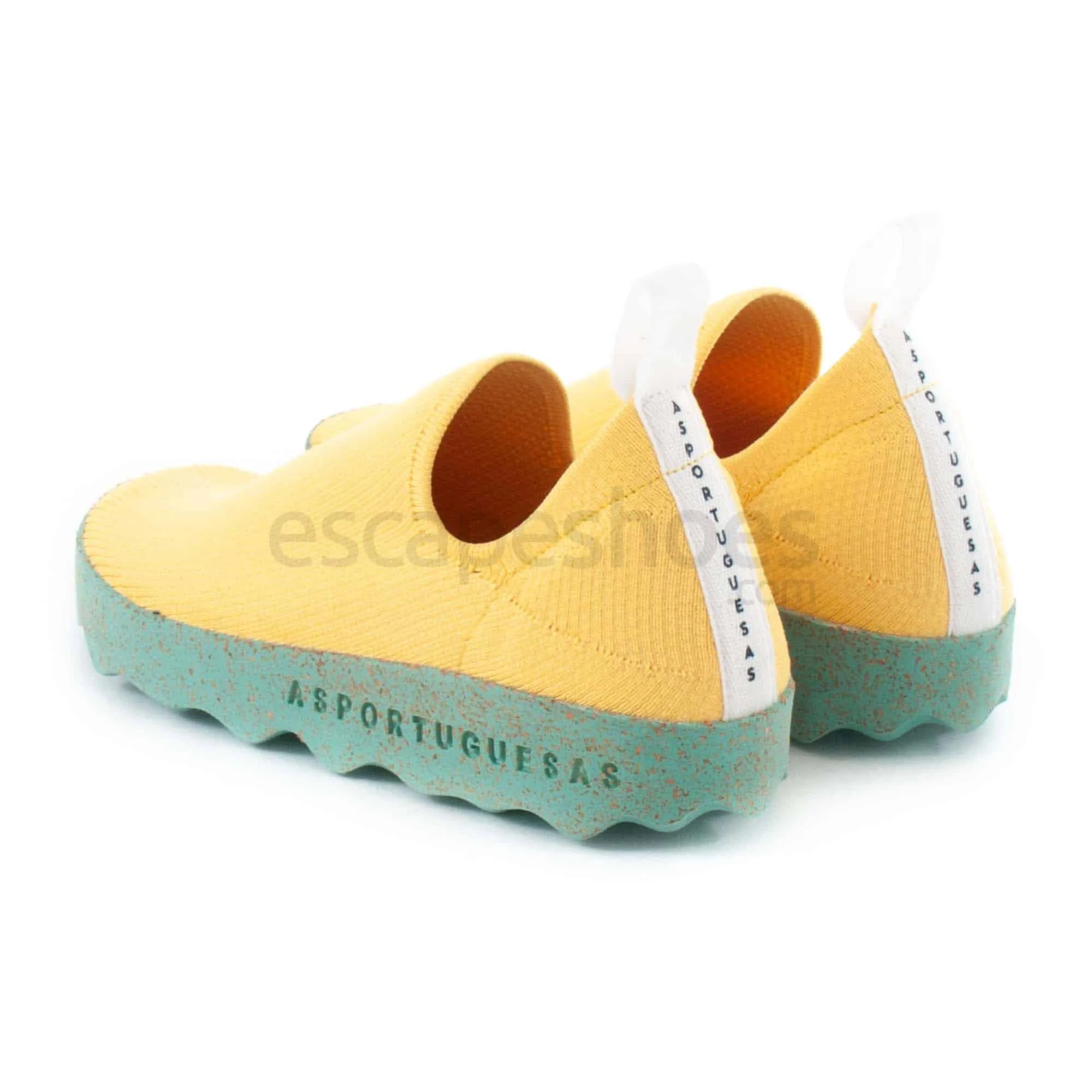 Sapatos ASPORTUGUESAS Care Recycled Elastic Royal Yellow