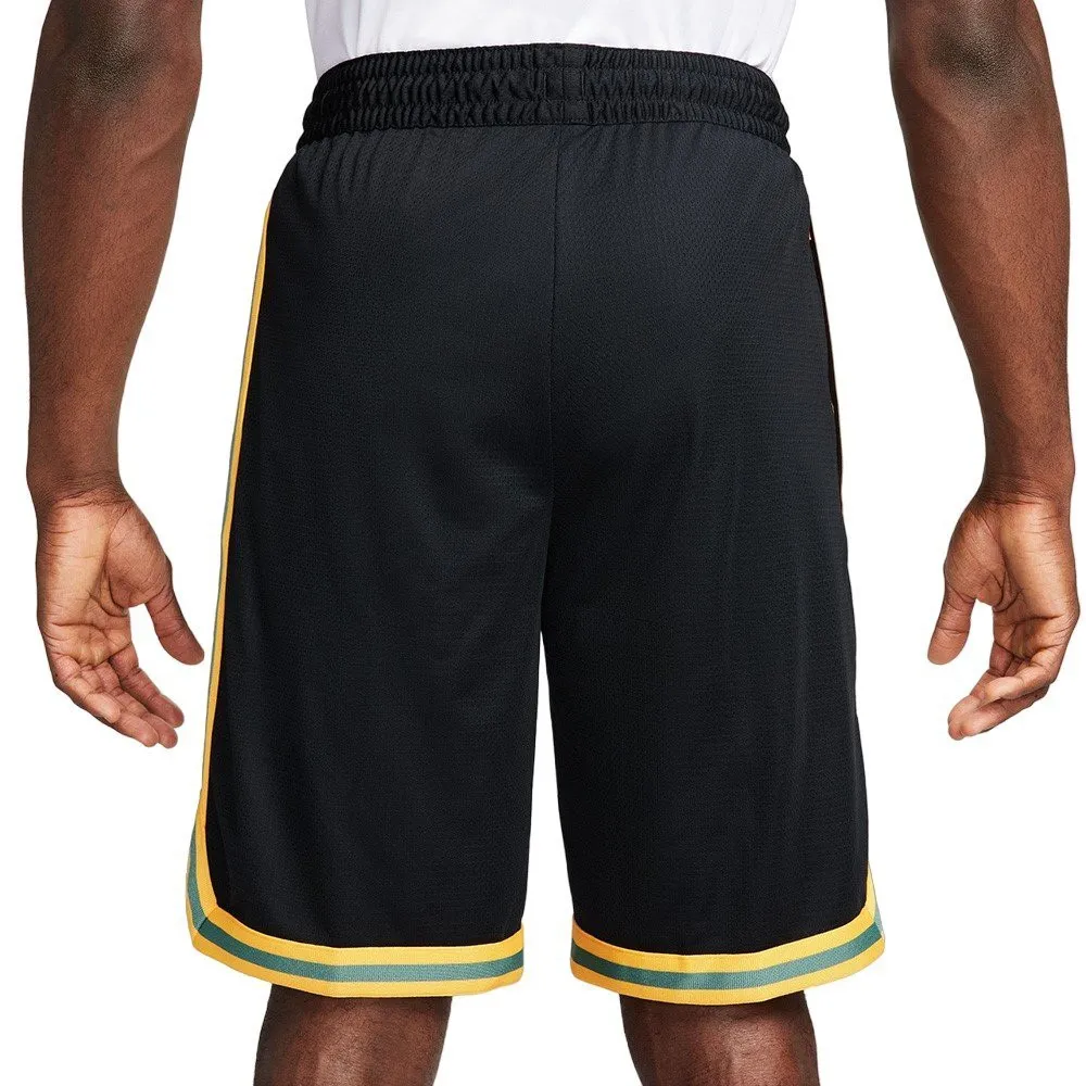 SHORT NIKE M DF DNA 10IN NEGRO AMARILLO VERDE BASKET FN2604-011