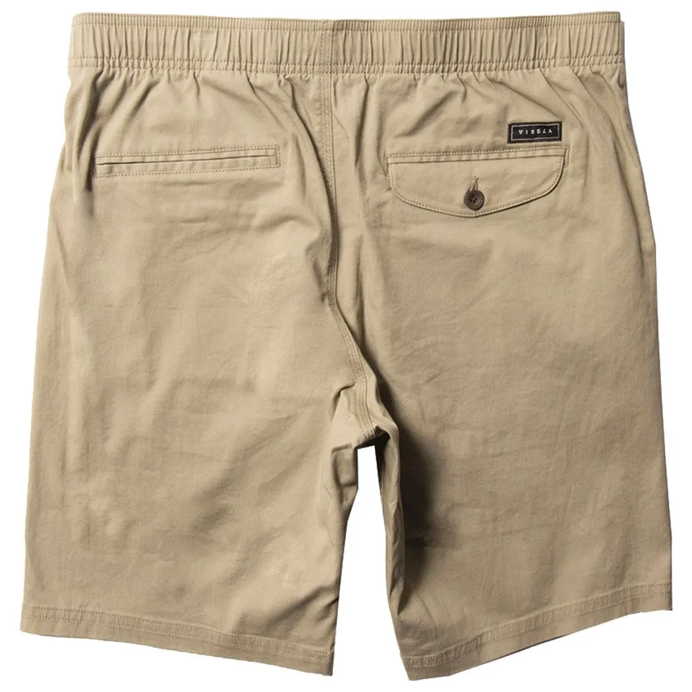 Short Vissla No See Ums Eco 18" Elastic Khaki