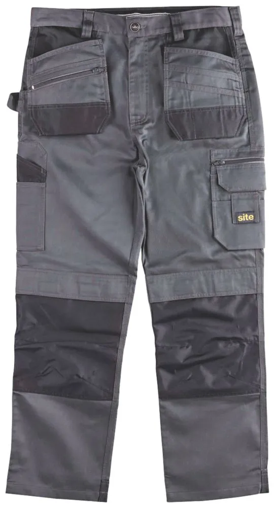 Site Jackal, pantalón de trabajo, gris/negro (cintura 38