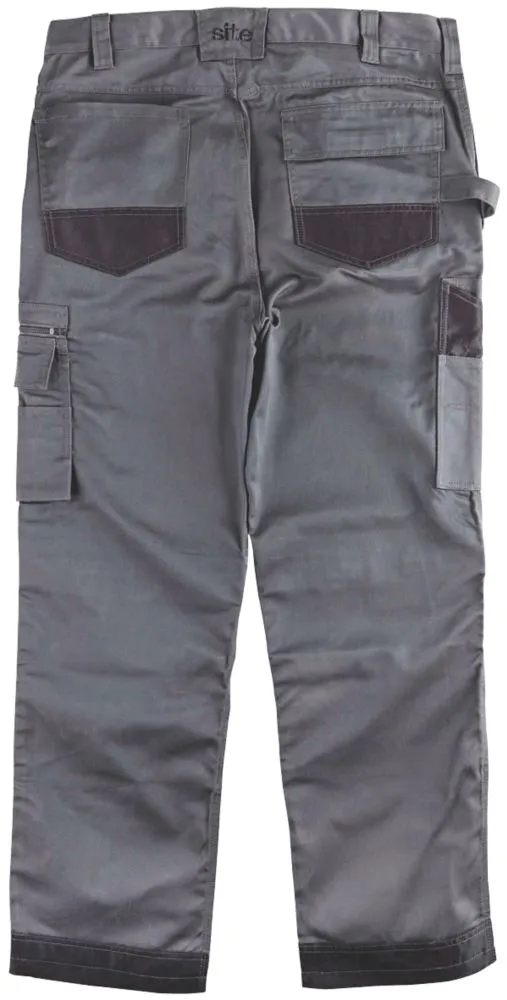 Site Jackal, pantalón de trabajo, gris/negro (cintura 38