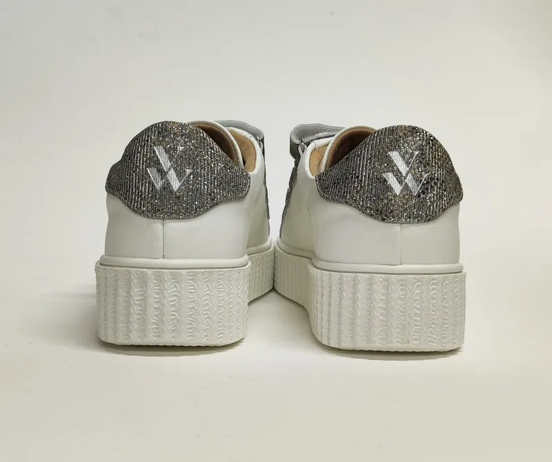 Sneakers Vw 2231 piel blanco