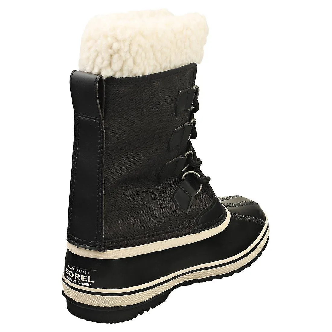 SOREL Winter Carnival Botines impermeables para mujer en piedra negra