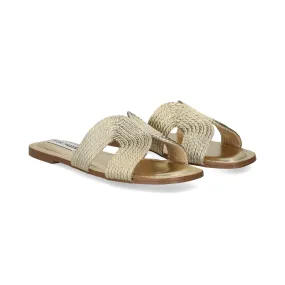 STEVE MADDEN Sandalias planas de Mujer ORO