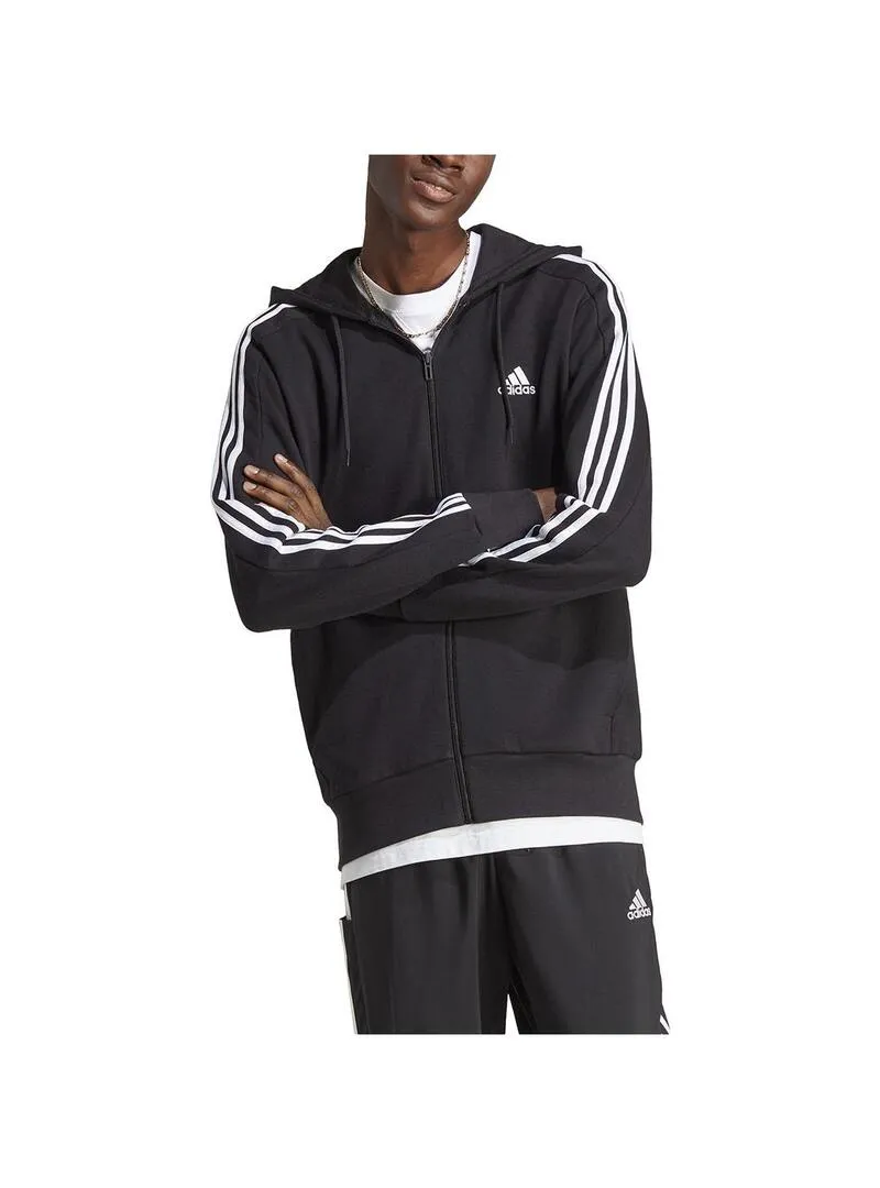 Sudadera Hombre adidas 3S Ft Negra