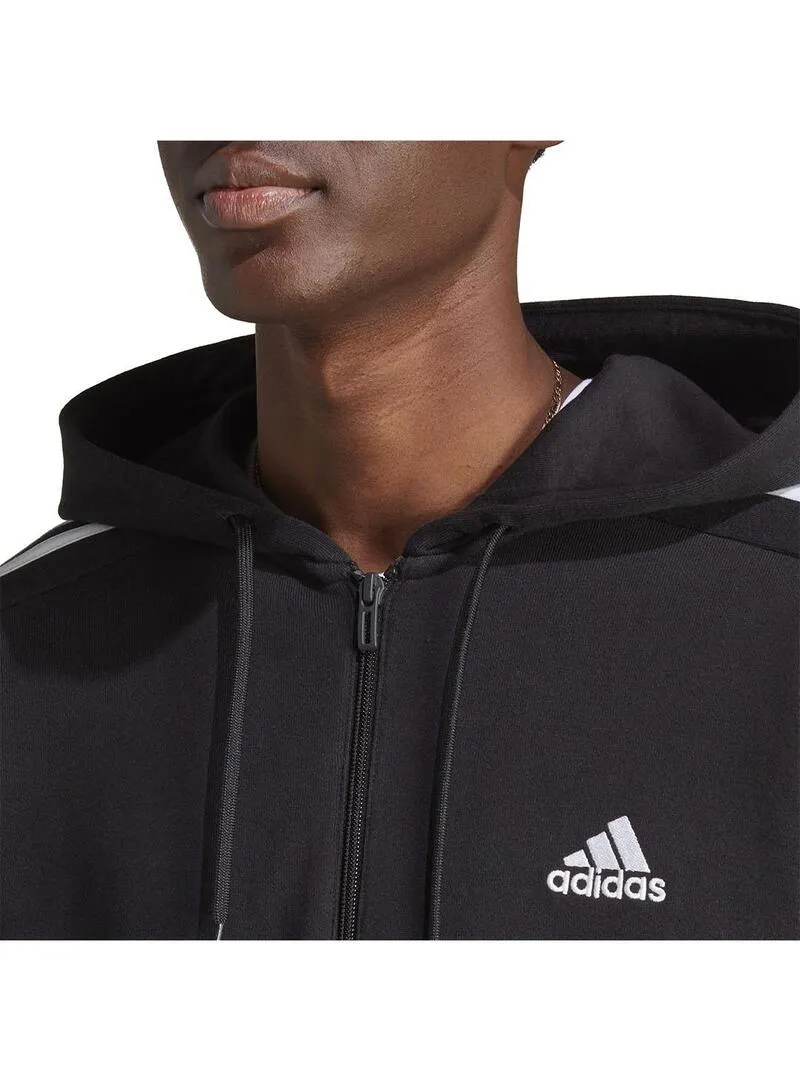 Sudadera Hombre adidas 3S Ft Negra