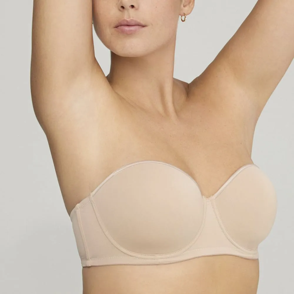 Sujetador Promise W1811 Natalia Copa B Bandeau - Tierra