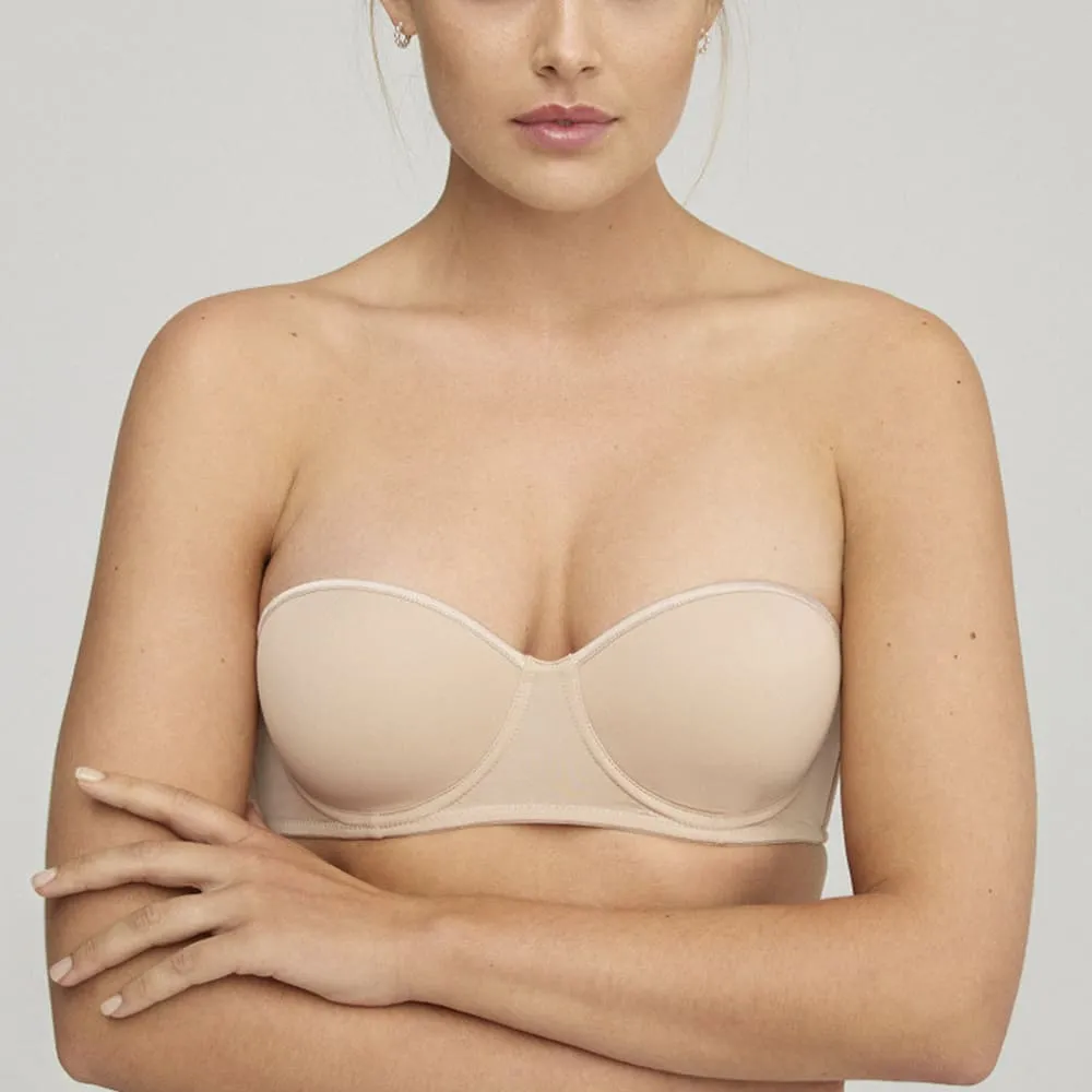 Sujetador Promise W1811 Natalia Copa B Bandeau - Tierra