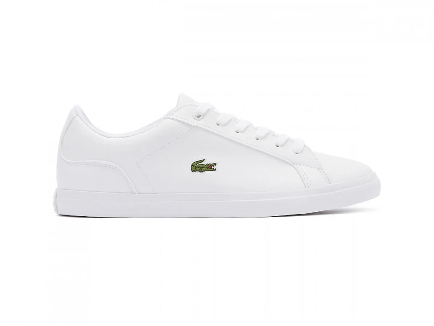 Tenis Lacoste Lerond  Blanco Para Niño