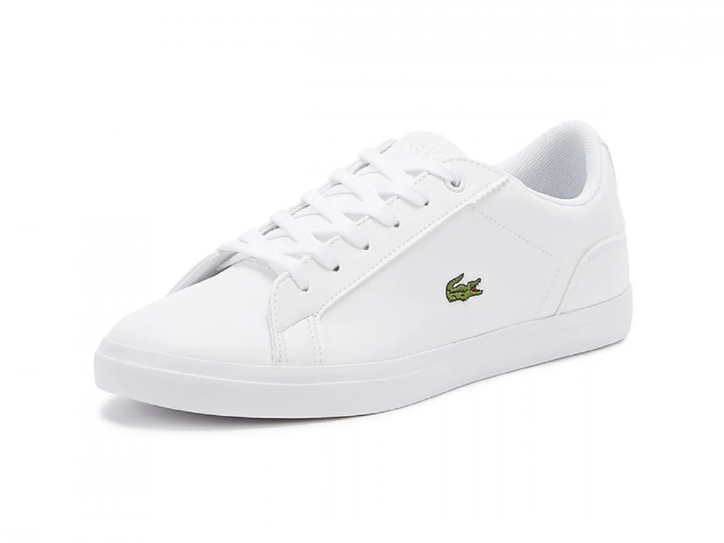 Tenis Lacoste Lerond  Blanco Para Niño