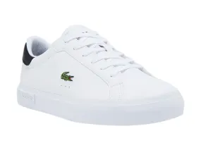 Tenis Lacoste Powercourt  Blanco Para Niño