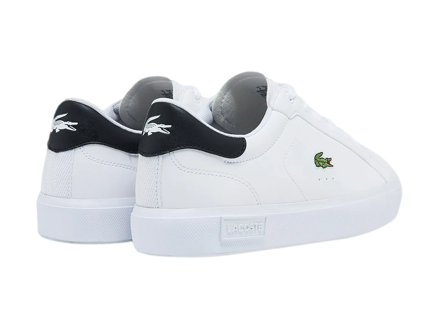 Tenis Lacoste Powercourt  Blanco Para Niño