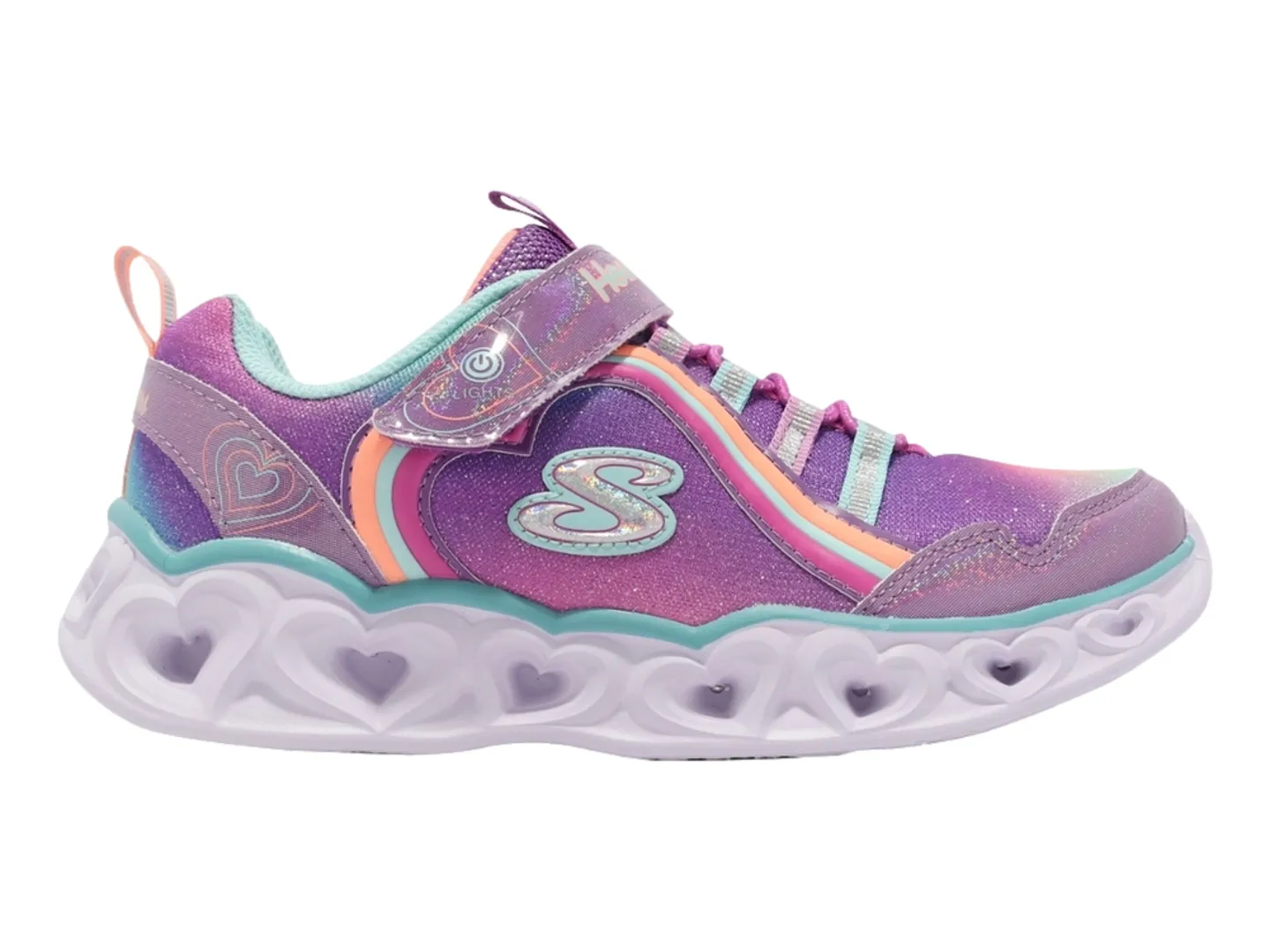 Tenis Skechers Heart Lights Para Niña