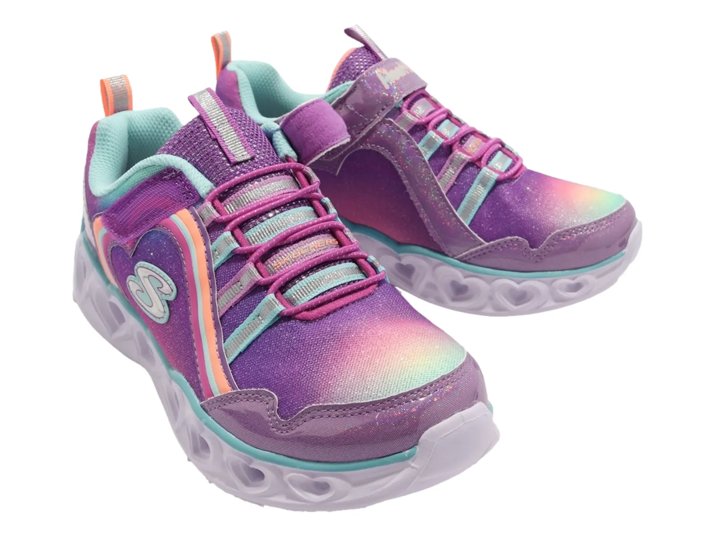 Tenis Skechers Heart Lights Para Niña