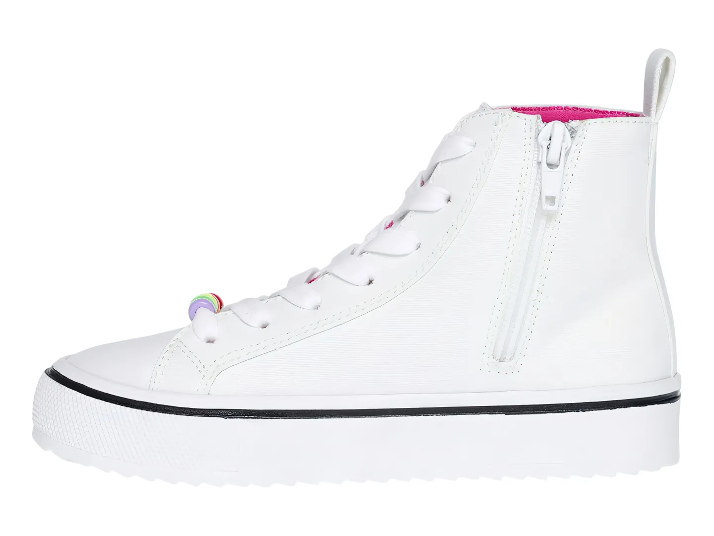 Tenis Steve Madden Jstoop Blanco Para Niña