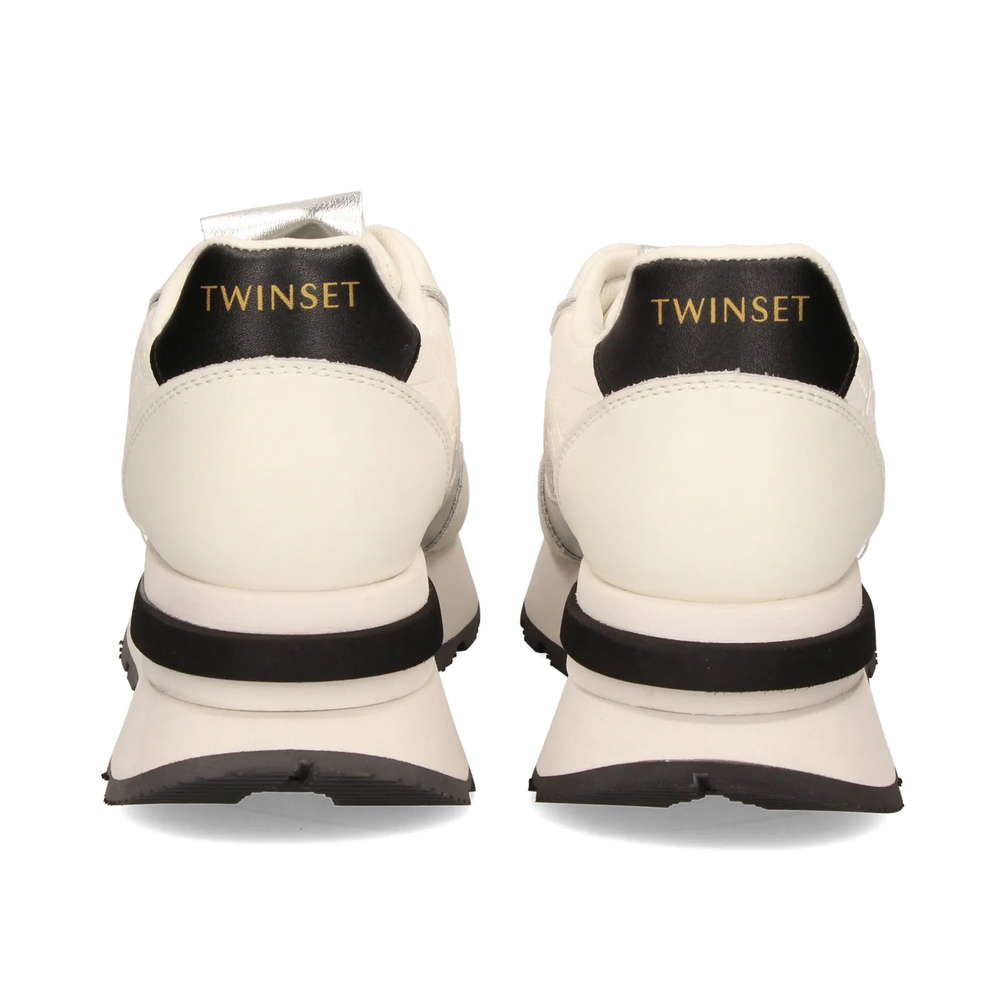 TWINSET Zapatillas de Mujer 10093 MUL.BIANC