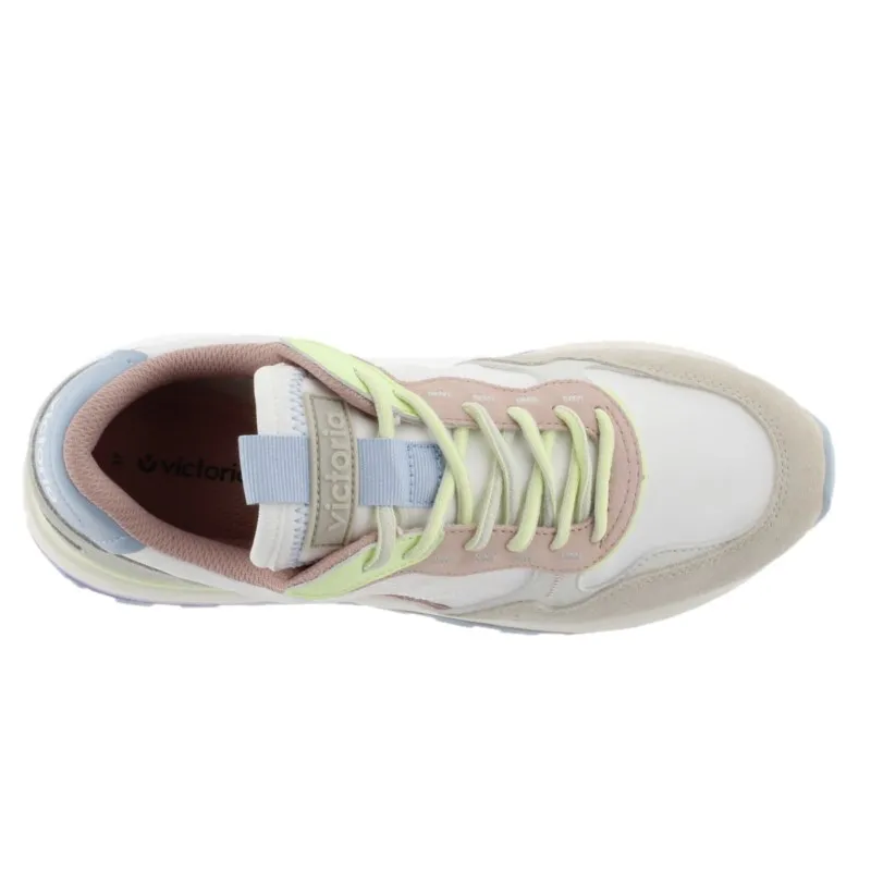 VICTORIA Luna 1156102 Blanco Deportiva cordones mujer