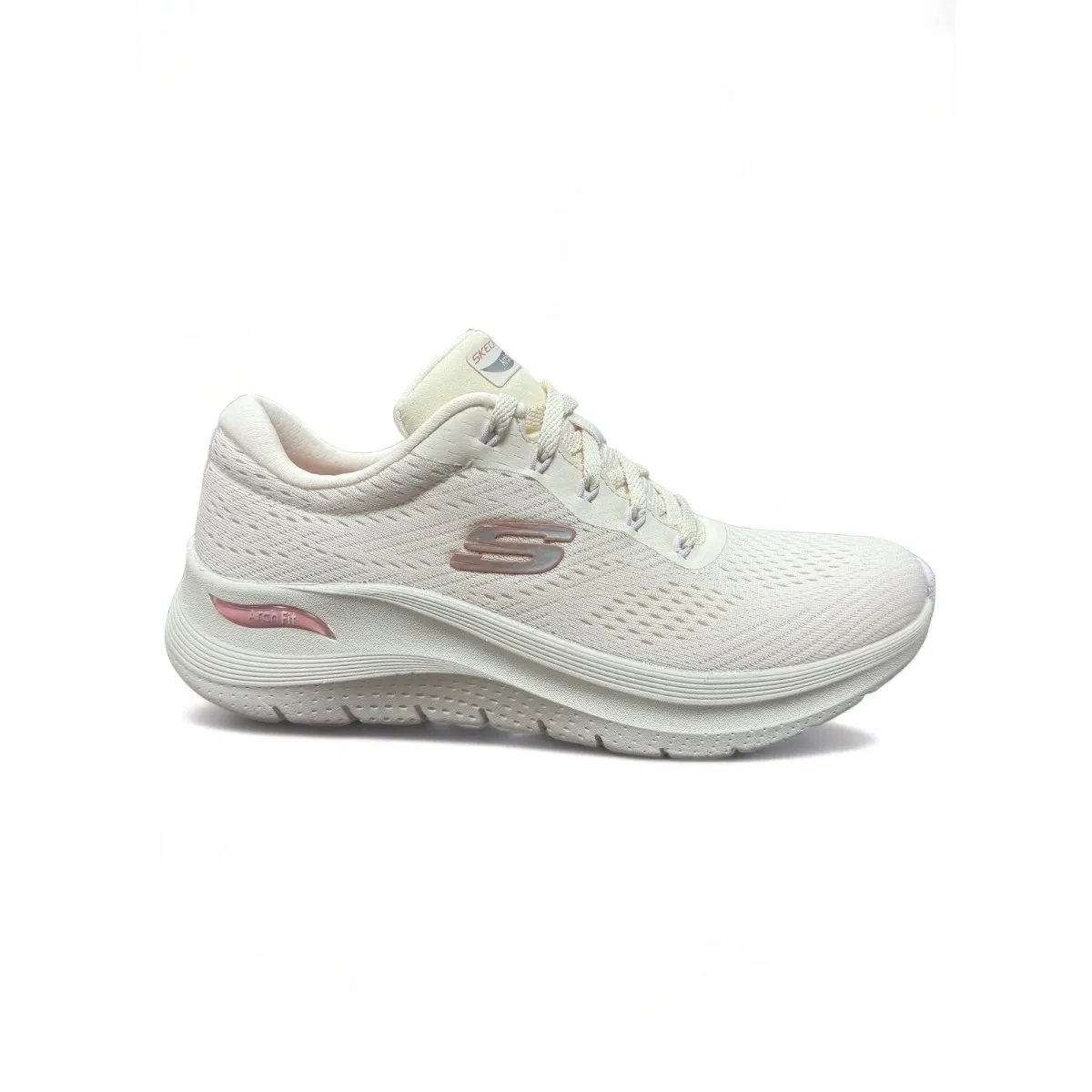 Zapatilla Skechers Arch fit 2.0 plantilla extraíble para mujer crudo 150051