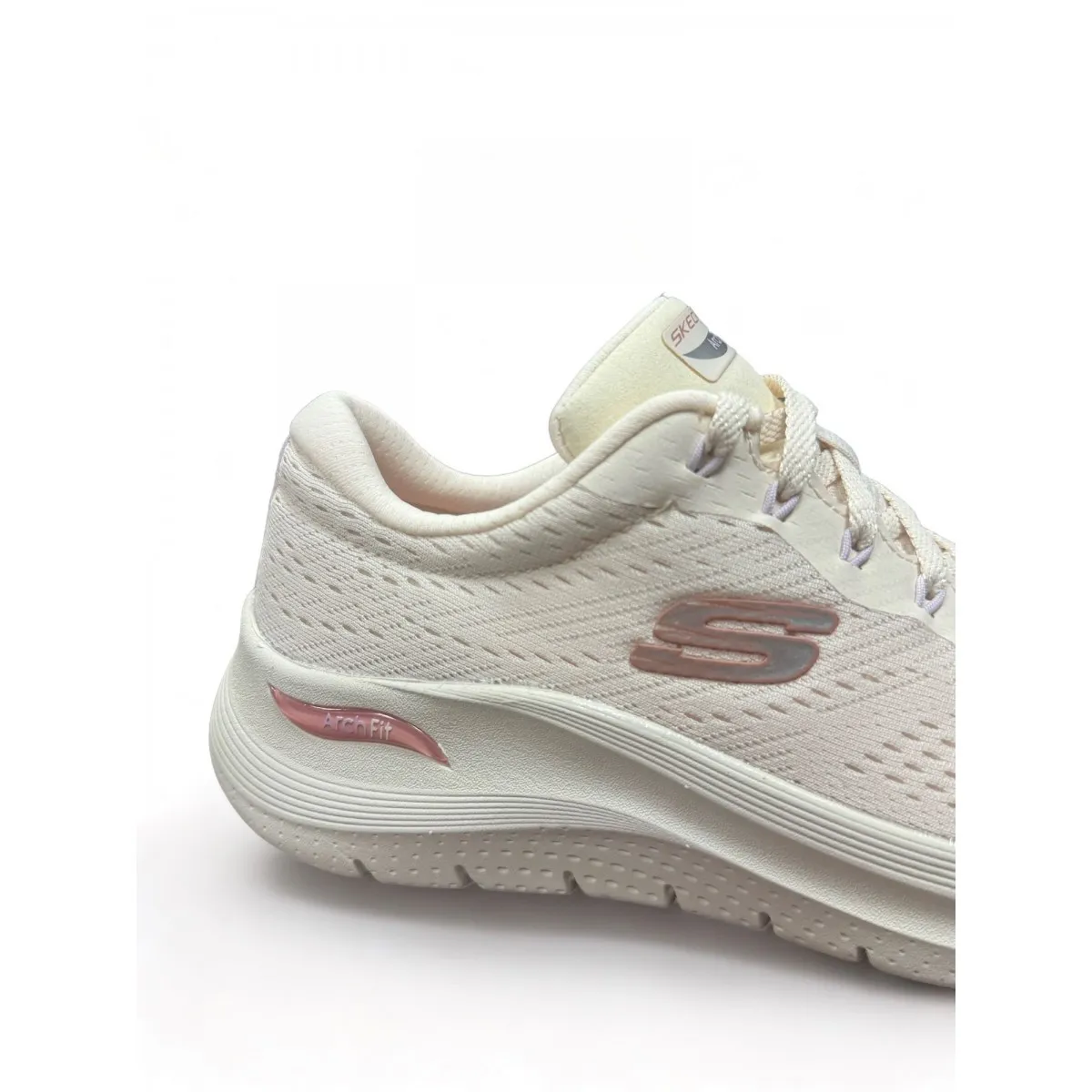 Zapatilla Skechers Arch fit 2.0 plantilla extraíble para mujer crudo 150051