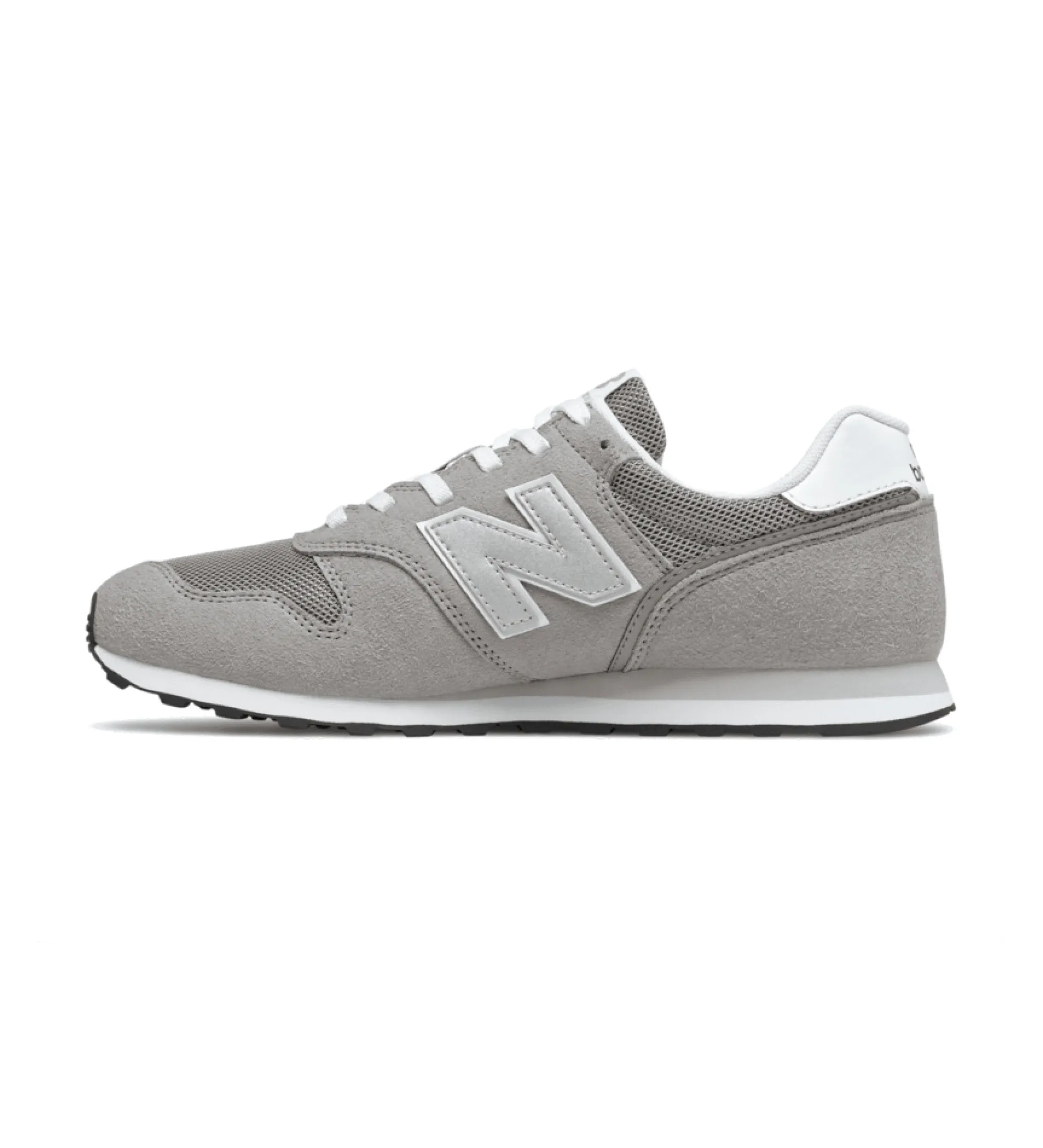 Zapatillas de Piel 373v2 gris