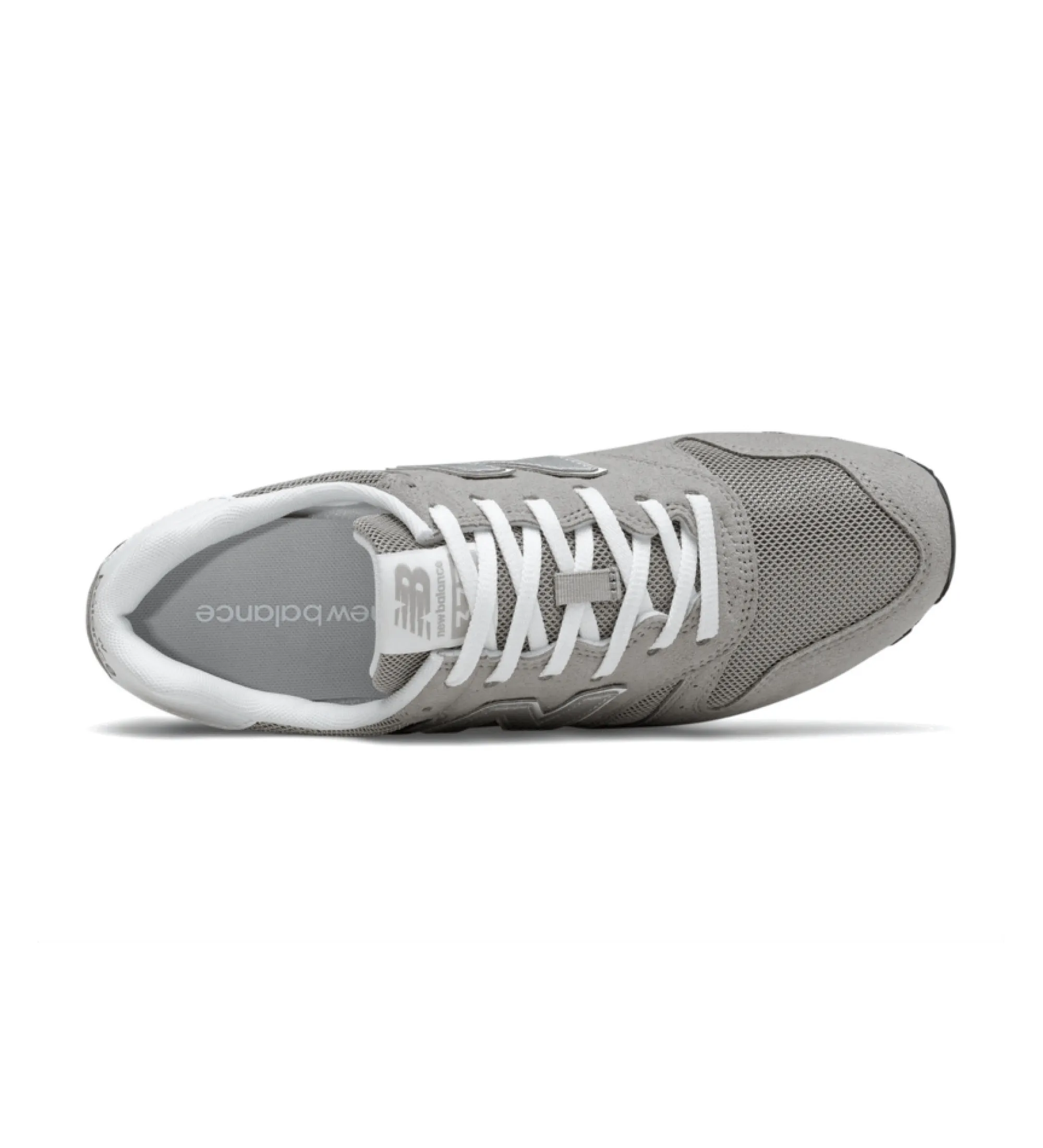 Zapatillas de Piel 373v2 gris