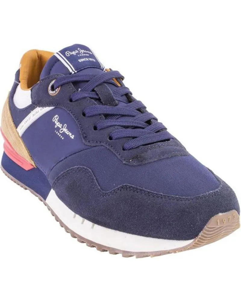 Zapatillas deporte PEPE JEANS  de Hombre PMS40018 ZAPATILLAS CASUAL DE HOMBRE  AZUL MARINO