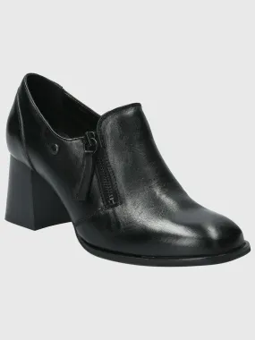 Zapato Cuero Mujer Pomell Negro