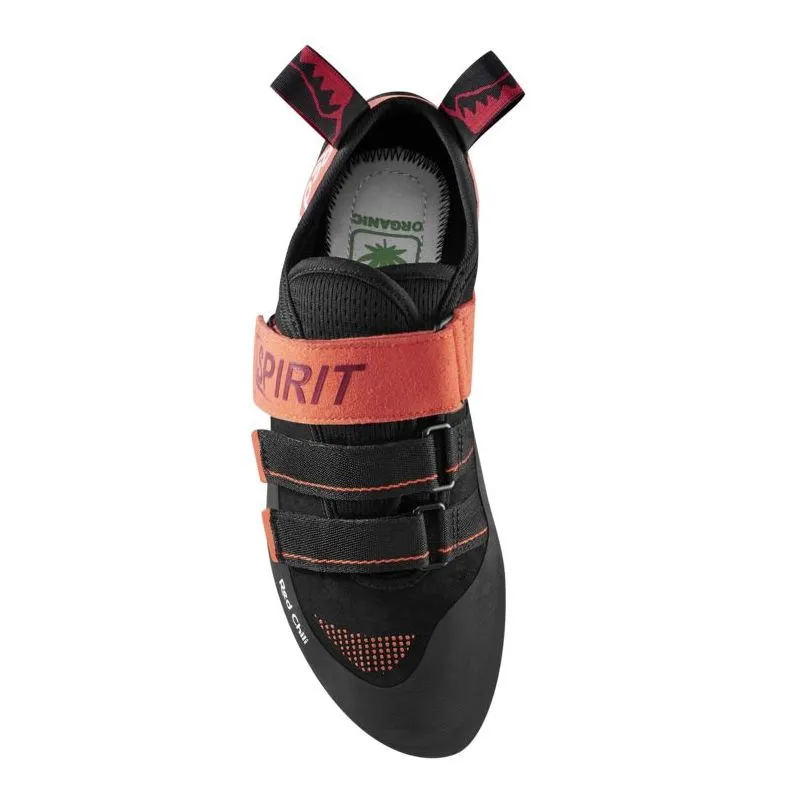 Zapato de escalada Spirit IV de chile rojo (noche)