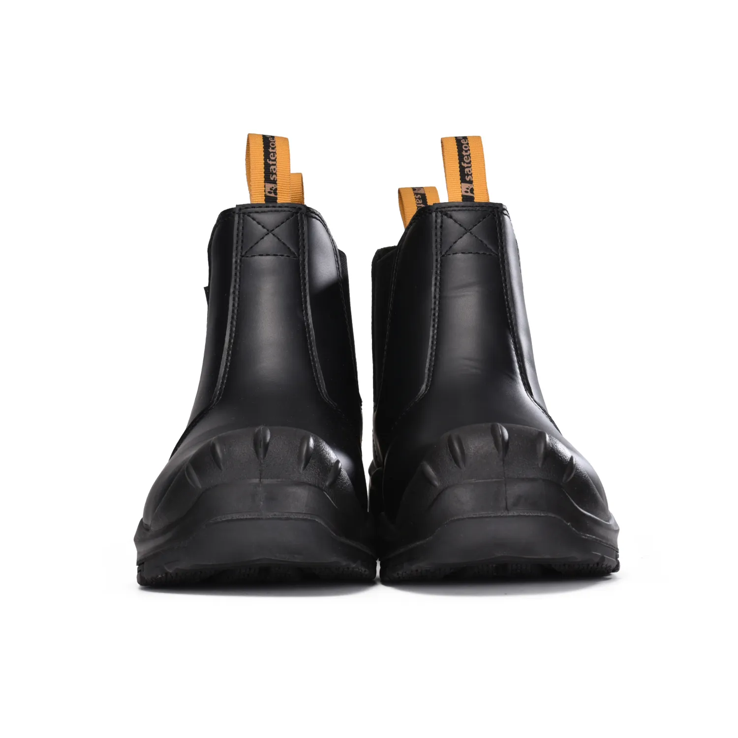 Zapatos de seguridad industrial Botas de trabajo de seguridad Chelsea Design M-8025NBO